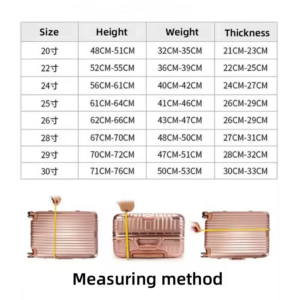 Suitcase cover/24 inch - Image 11