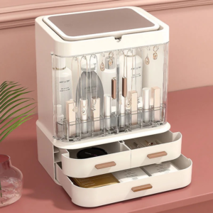 Cosmetics stand with LED mirror - Image 5