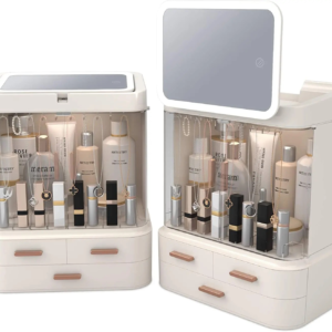 Cosmetics stand with LED mirror - Image 4